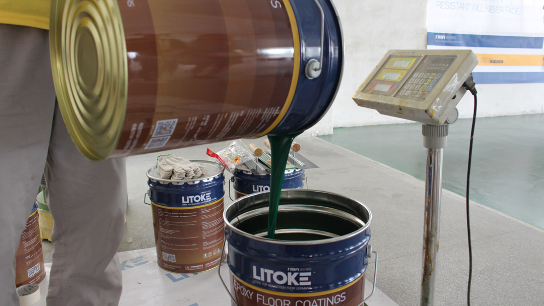 力特克環氧樹脂平涂型面涂地坪漆 力特克環氧樹脂平涂型面涂地坪漆